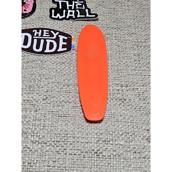 Vintage Journeys Hand Print Stkrs (5) Y2K (2) Rubber Surf/Skateboards Vans Hey D - Picture 7 of 16